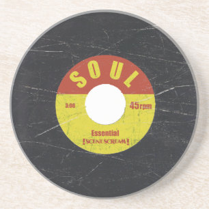 Soul-Rekordsandstein-Untersetzer Untersetzer