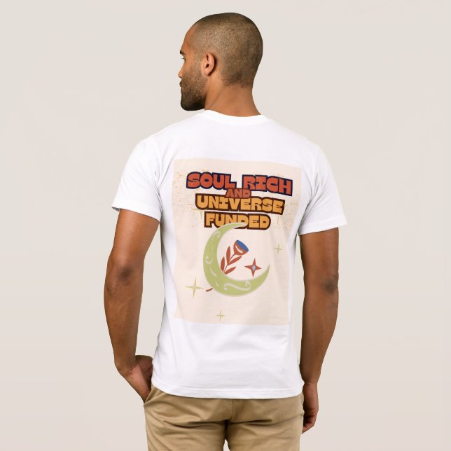 Soul Rich SpiritualcAesthetic T-Shirt (Schwarz voll)