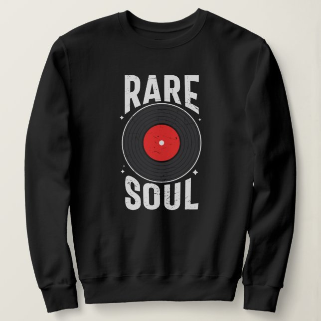 Soul-Schallplatte selten Sweatshirt (Design vorne)