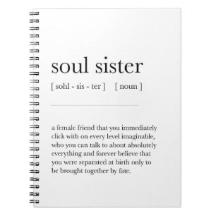 Soul Schwesterdefinition bedeutet Wörterbuch Art  Notizblock