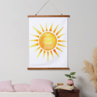 Soul Shine Inspiriere Wasserfarbe