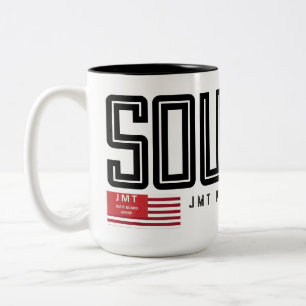 SOUL SIS Zwei-Tone-Tasse, 15 oz Zweifarbige Tasse