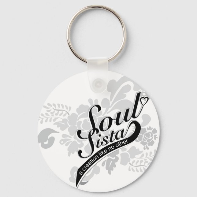 Soul Sista Schlüsselanhänger (Vorderseite)