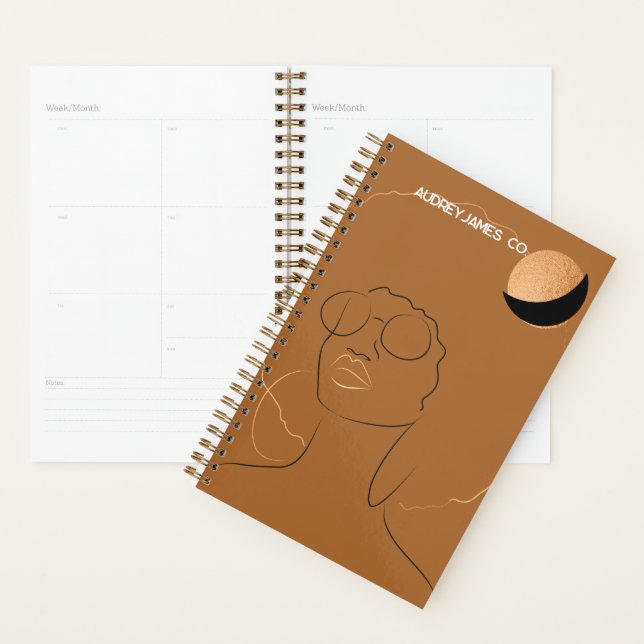 Soul Sister Afro Gold Planner Planer (Anzeige)