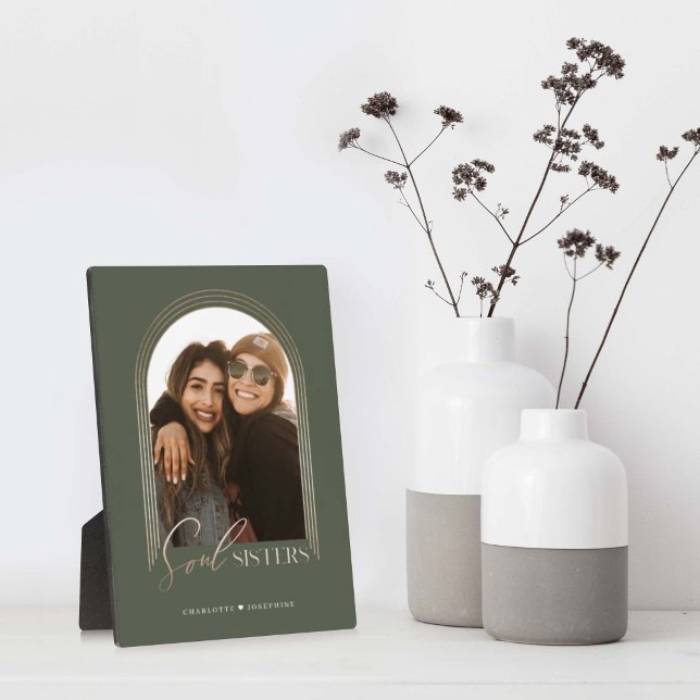 Soul Sisters Elegantes Arch Frame Foto Sake Fotoplatte (Von Creator hochgeladen)