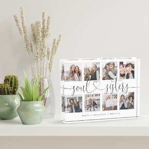 Soul Sisters Skriptgeschenk für Friends Foto Colla