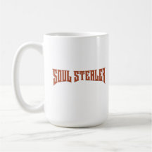 Soul Stealer Lustige Rothaarige Heavy Metal Typogr