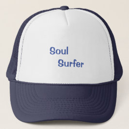 Soul Surfer Navy Blue Hat Truckerkappe