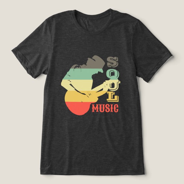 Soul Tri-Blend Shirt (Design Vorderseite)
