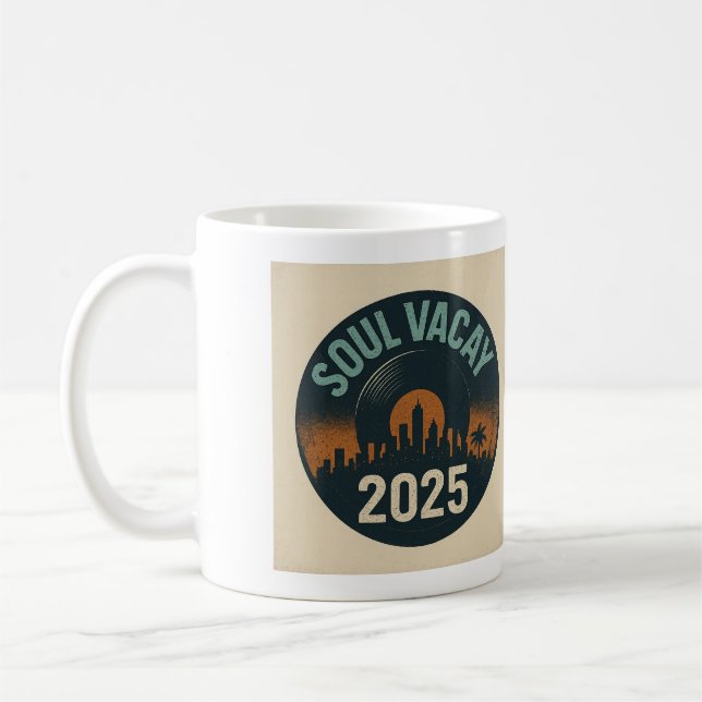 Soul Vacay 2025 Logocoffee Cup Kaffeetasse (Links)