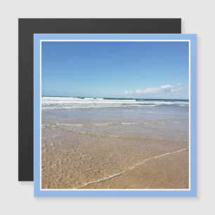 Soulac Sur Mer Beach in Frankreich Kühlschrankmagn Magnetkarte