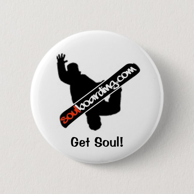 Soulboarders Knopf Button (Vorderseite)