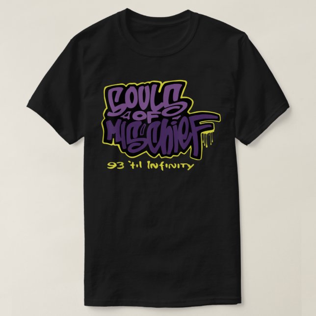 Soule von Mischief SofM Hip Hop Print T-Shirt (Design vorne)
