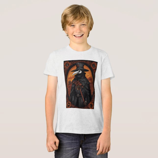 Souleater Raven Tri-Blend Shirt (Vorderseite voll)
