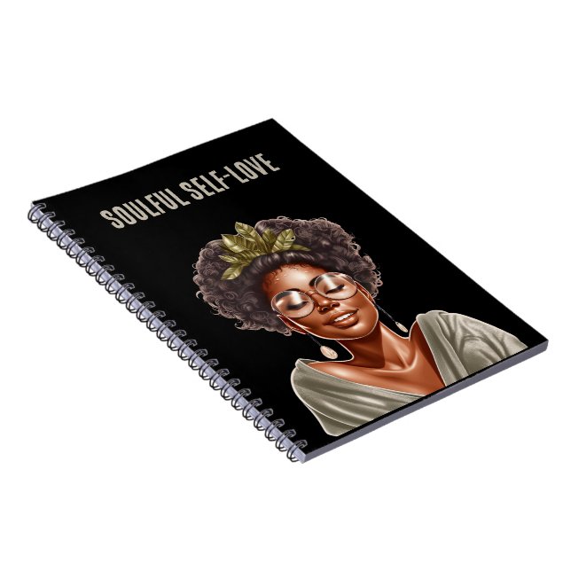 Soulful-Self-Liebe-Notebook Notizblock (Rechte Seite)