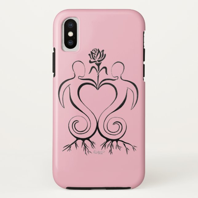 Soulmate-Gewerkschaft Telefongehäuse Case-Mate iPhone Hülle (Rückseite)