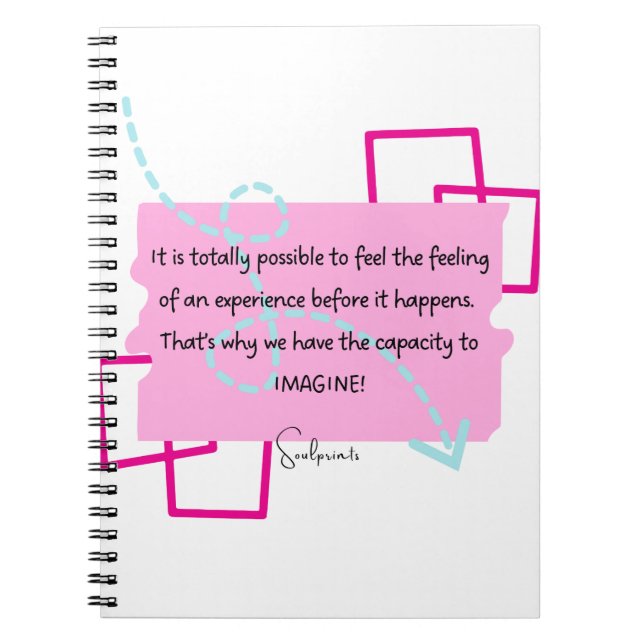 Soulprints Inspiration Notebook Notizblock (Vorderseite)