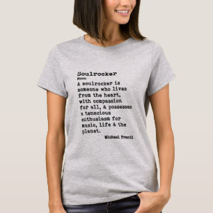 Soulrocker: hellfarbene Crew Neck T-Shirt