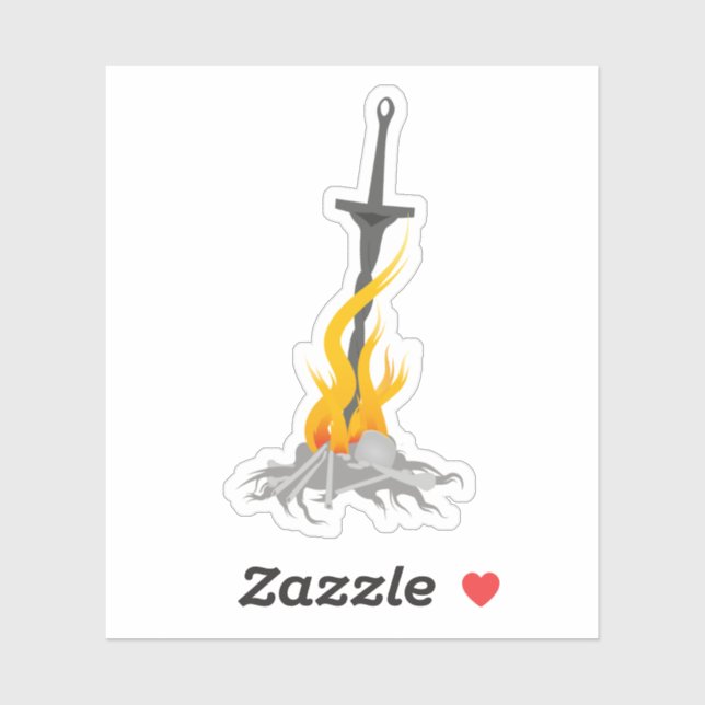 Souls Bonfire Aufkleber (Blatt)