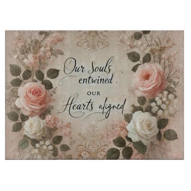 Souls Entwine AI art Schneidebrett (Vorderseite)