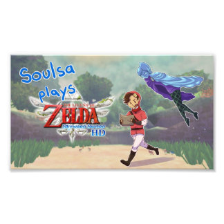 Soulsa joue Skyward Sword HD Photo Print