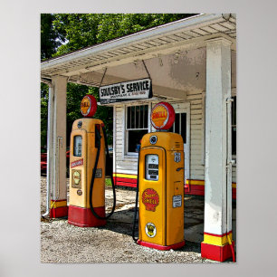 Soulsbys Tankstelle Poster