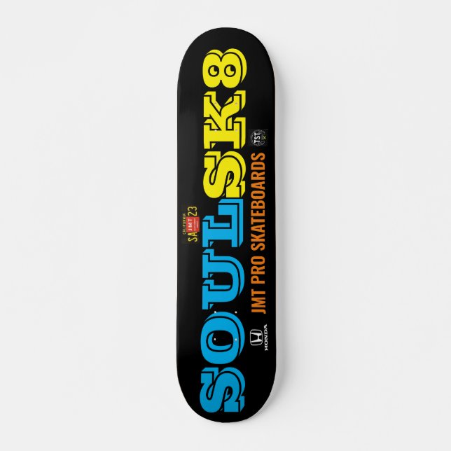 SOULSK8 Skateboard, 7¾" Deck Skateboard (Vorne)