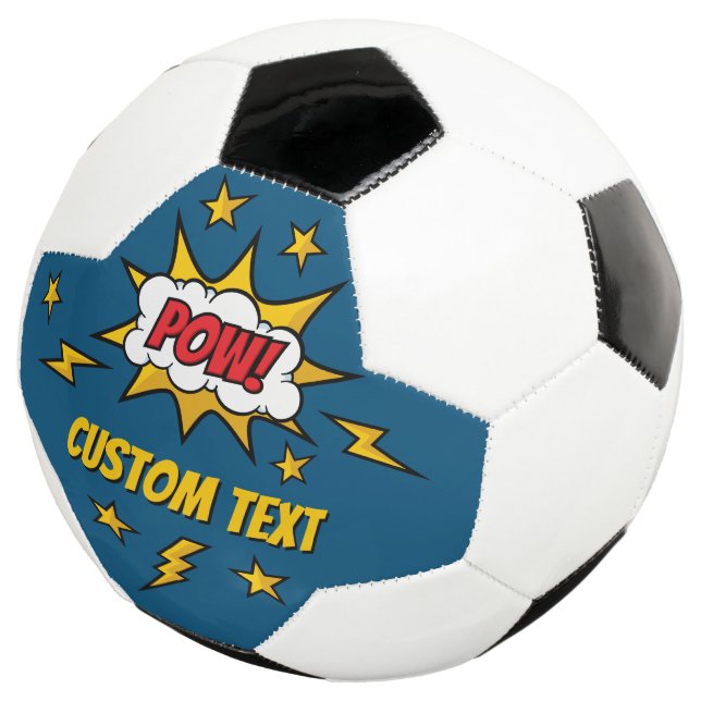 Sound-Effekt des Comic Fußball (Dreiviertel)