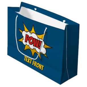Sound-Effekt des Comic Große Geschenktüte