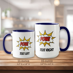 Sound-Effekt des Comic Tasse