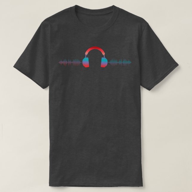 Sound Engineer Audio Wave Audio Engineer Music Lov T-Shirt (Design vorne)
