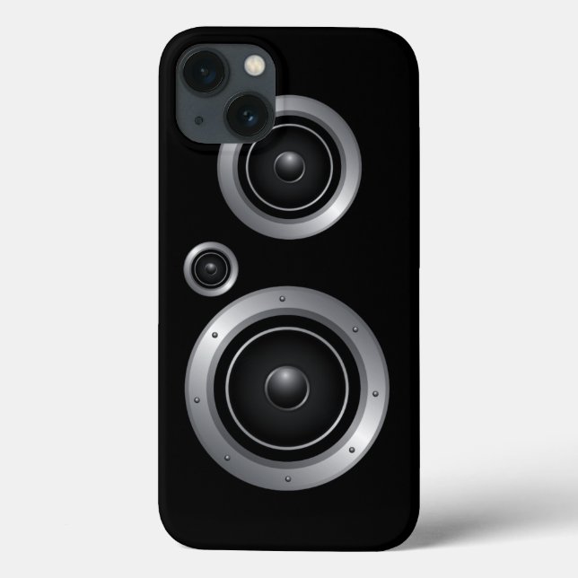 Sound-Lautsprecher Case-Mate iPhone Hülle (Rückseite)