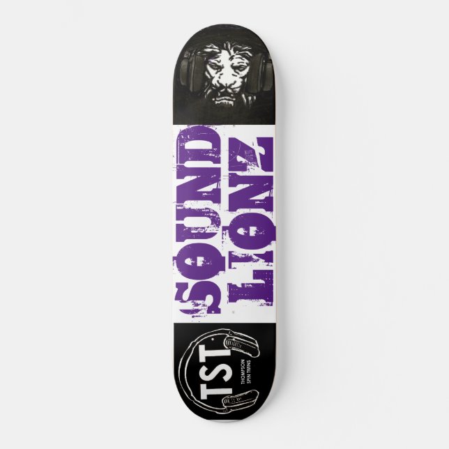 SOUND LIONZ Skateboard (Vorderseite)