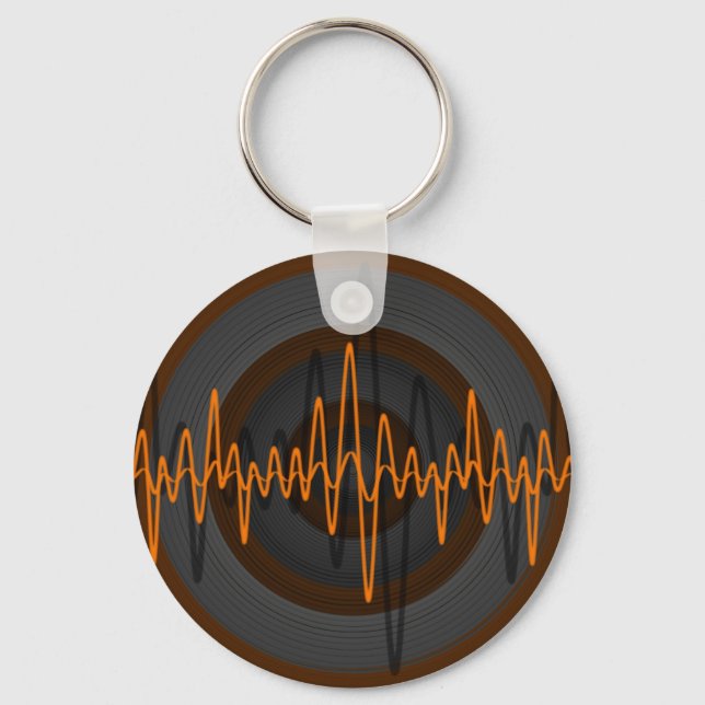 Sound Orange Dark Schlüsselanhänger (Vorderseite)