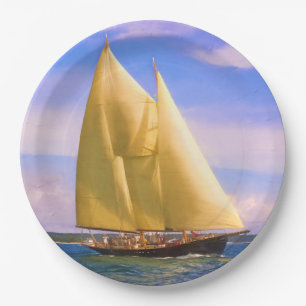 Sound segeln pappteller