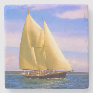 Sound segeln steinuntersetzer