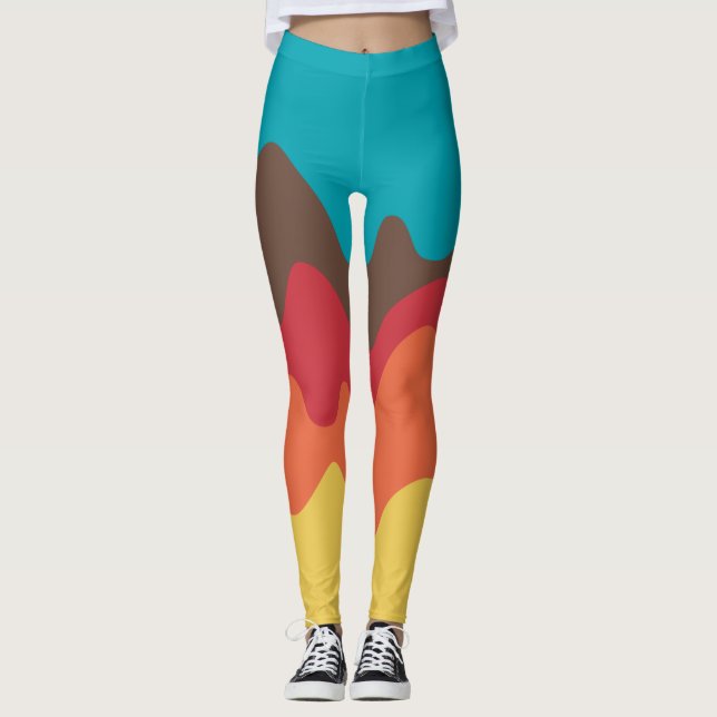Sound Sketch 08 Leggings (Vorderseite)