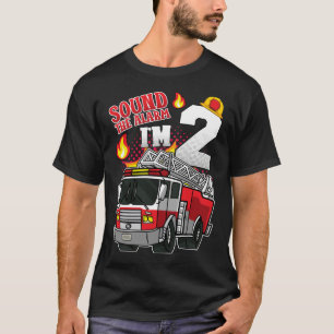 Sound The Alarm Ich bin 2 Feuerwehrmänner Männer T-Shirt