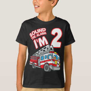 Sound The Alarm Ich bin 2 Motor Feuerwehrmann 2. T-Shirt