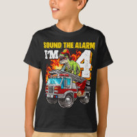 Sound the Alarm Ich bin 4 Dinosaur Feuerwehrmann 4