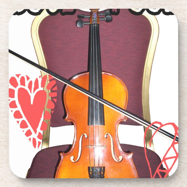 Sound von v Liebe hakuna matata valentine Getränkeuntersetzer (Vorderseite)