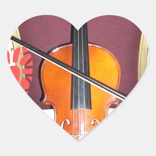 Sound von v Liebe hakuna matata valentine Herz-Aufkleber (Vorderseite)