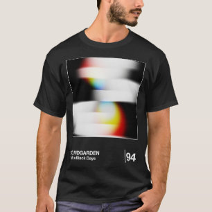 Soundgarden Minimalistischer Stil Grafikdesign T-Shirt