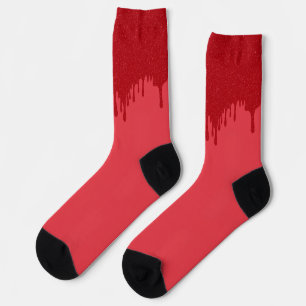 Sounds für benutzerdefinierte Tropfen-Design-Crew Socken