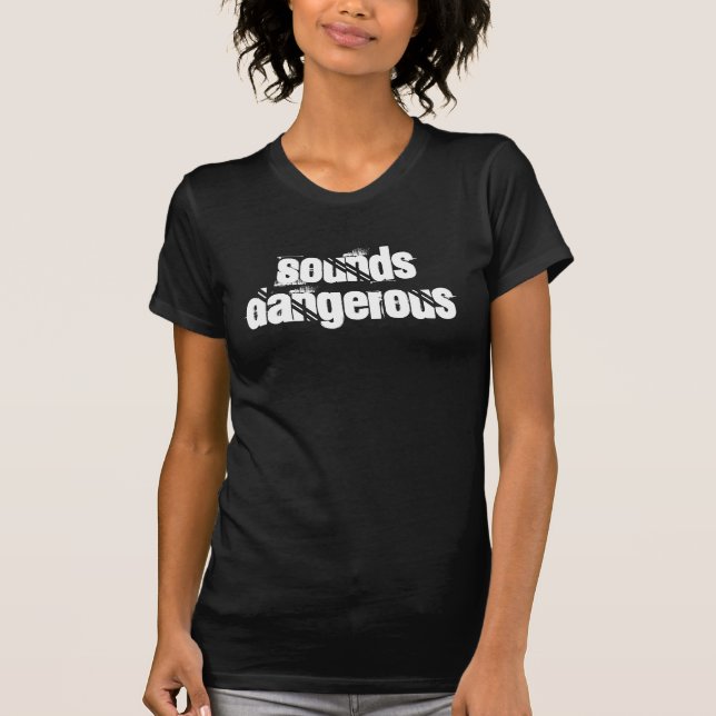 Sounds für gefährliche Hubschrauber-Mama T-Shirt (Vorderseite)
