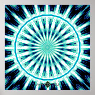 Soundwave Mandala 2 Poster