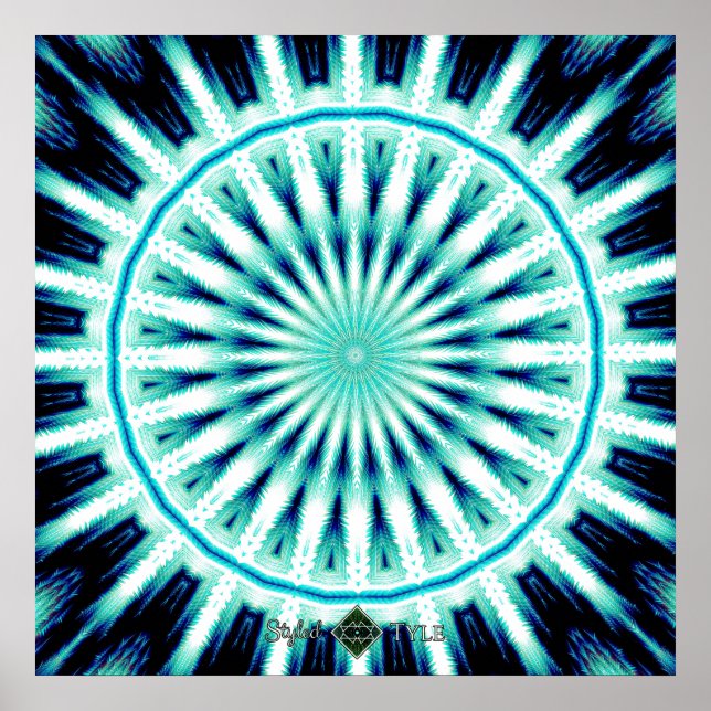 Soundwave Mandala 2 Poster (Vorne)