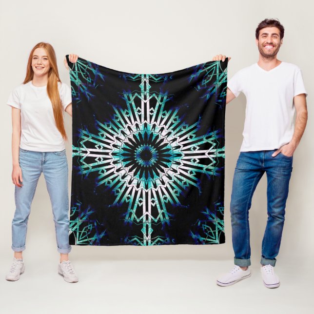 Soundwave Spiegel Fleecedecke (Beispiel)