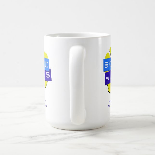 Soundwaves Logo-Tasse Kaffeetasse (Henkel)