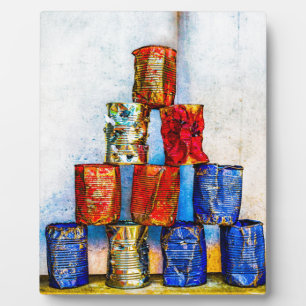 Soup Cans - After The Lunch Fotoplatte